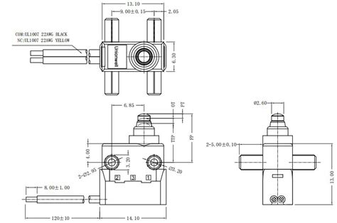 Mini Micro Switch Built In Resistance Micro Switch China Manufacturer