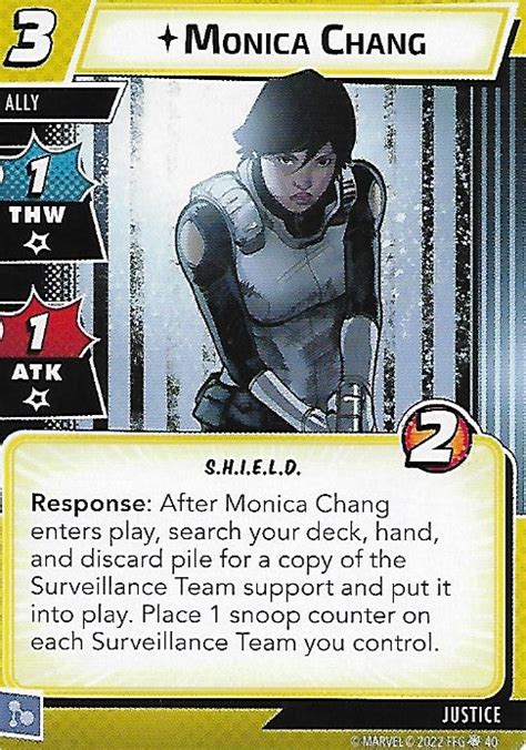 Monica Chang Kingdom Come Cards
