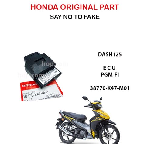 Honda Original Dash Wave Ecu Pgm Fi Unit K M Shopee Malaysia