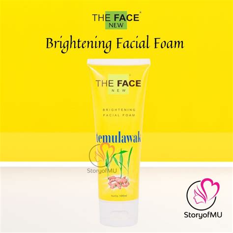 Jual The Face Temulawak Facial Foam Ml Shopee Indonesia