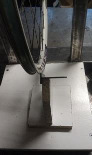 Homemade Bicycle Wheel Truing Stand - HomemadeTools.net