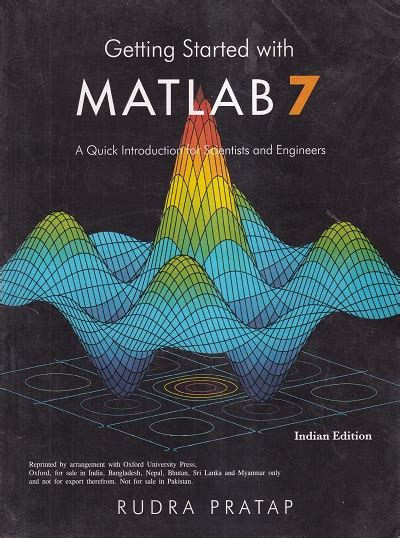 Getting Started With Matlab 7 SECOND HAND BOOKS Rudra Pratap