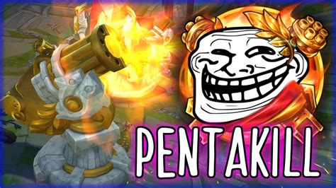 Pentakill Montage Lol Fun Moments Urf Aram Riven Jinx Rammus