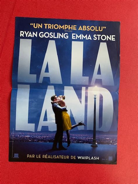 Affiche de cinéma du film Lalaland Cinéma Paradisio Affiches