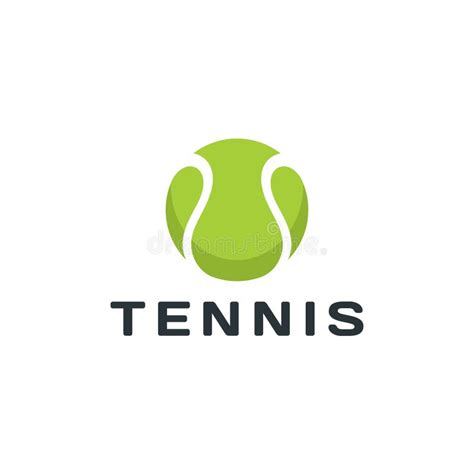 Logotipo De Pelota De Tenis Símbolo De Deporte De Tenis Icono De