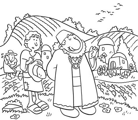 Parable Of The Rich Fool Coloring Page The Best Porn Website