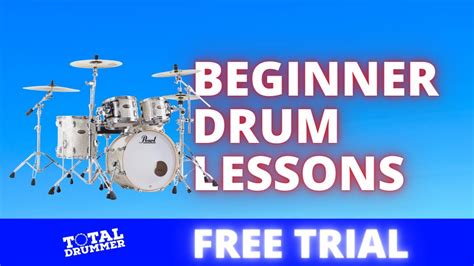 Free Beginner Drum Lesson Course Youtube