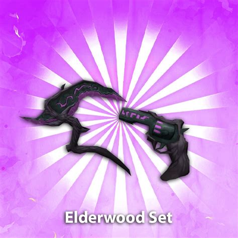 Roblox Murder Mystery 2 Mm2 Elderwood Set Read Description Etsy