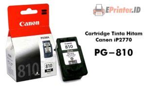 Posisi Warna Cartridge Canon IP2770 Warna Hitam Eprinter Id