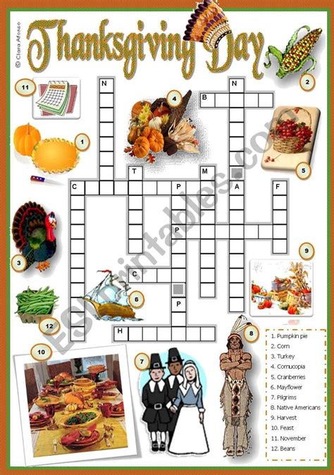 Thanksgiving Worksheet Free Esl Printable Worksheets Made By Teachers 3e5