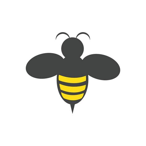 Abeja Logo Vector Icono Ilustraci N Vector En Vecteezy