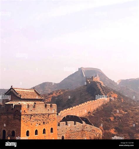 Great Wall Of China Jinshanling Stock Photo Alamy