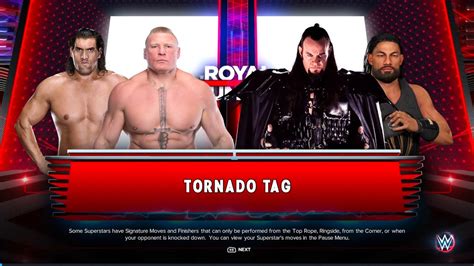 Wwe K Brock Lesnar The Great Khali Vs The Undertaker Roman