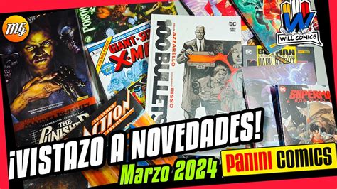 Novedades Panini Marzo 2024 Vistazo A Omnibus Tpbs Y Tomos Pasta