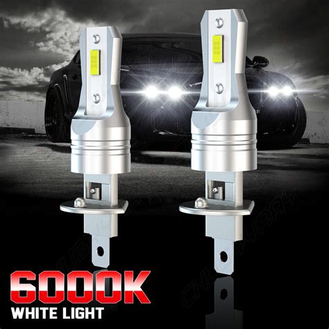 H1 White LED Headlight Bulb Conversion Hi Low Beam For JAGUAR X TYPE