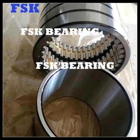 Heavy Load Rv Four Row Cylindrical Roller Bearing Brass Cage