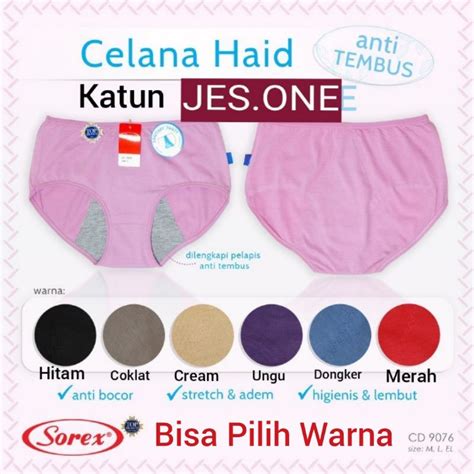 Jual Sorex Cd Celana Dalam Menstruasi Haid Sanitary Panty Shopee