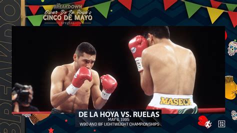 Cinco De Mayo The Breakdown Oscar De La Hoya Vs Rafael Ruelas YouTube