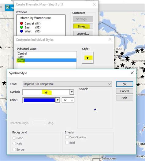 How To Create A Bi Variate Thematic Map In Mapinfo Pro