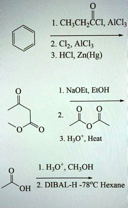 1 Chchccl Aicl 2 Clz Aicl 3 Hcl Znhg Naoet Etoh 2 3hot Heat 1 Ho Choh