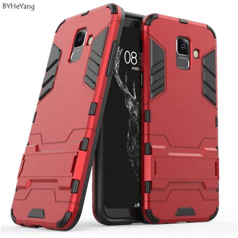 BYHeYang Case For Samsung Galaxy A6 Plus 2018 Cover Robot Armor Slim