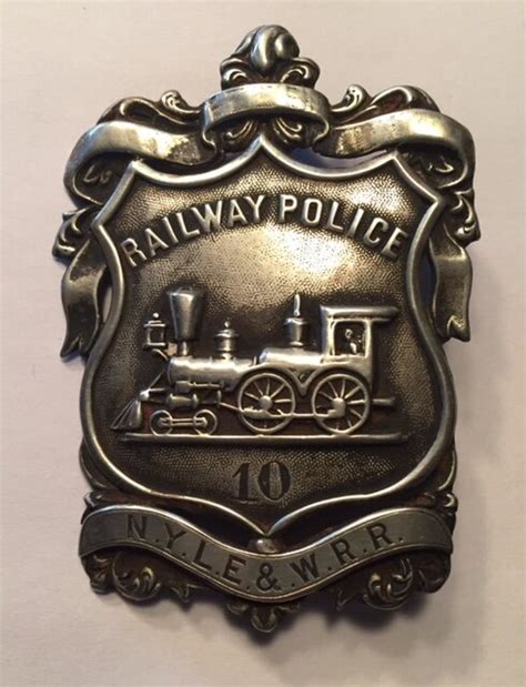 Wanted — Railroad Police Badges