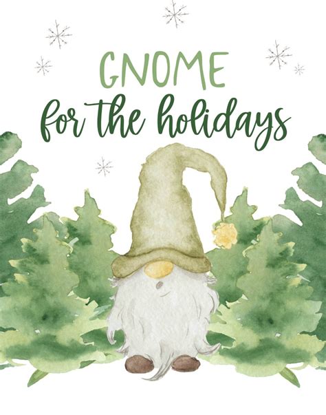 Printable Gnome Printable Templates