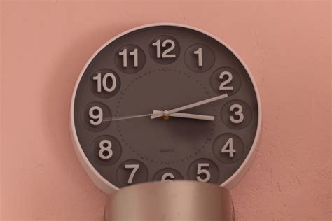 Black Wall Clock Photo 8900 Motosha Free Stock Photos