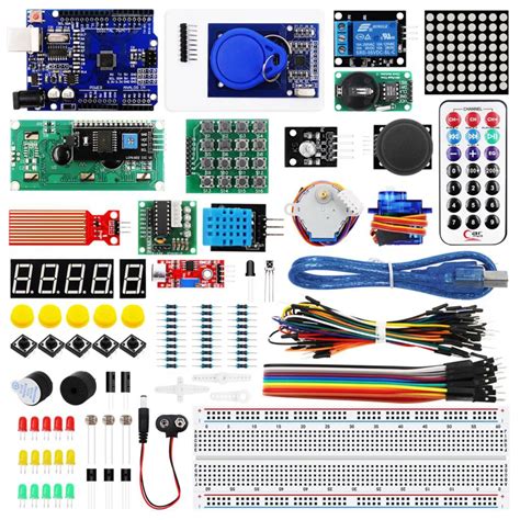 Lafvin Kit De D Marrage Rfid Pour Ardu Uno R Version Am Lior E Kit D