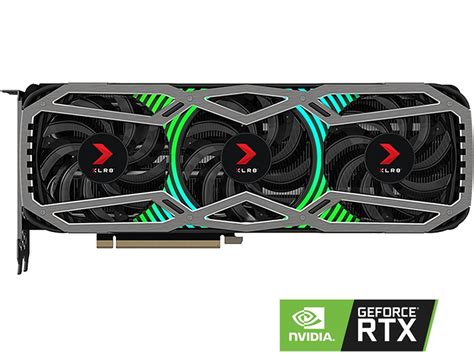 PNY GeForce RTX 3080 10GB XLR8 Gaming REVEL EPIC-X RGB Triple Fan ...