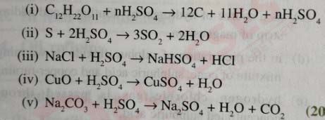 Class Icse Chemistry Mostlikely Questionbank Chapter H So