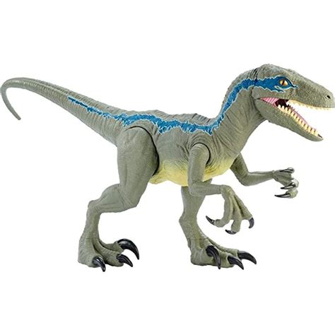 Mattel Jurassic World Velociraptor Blue Dinossauro Casas Bahia