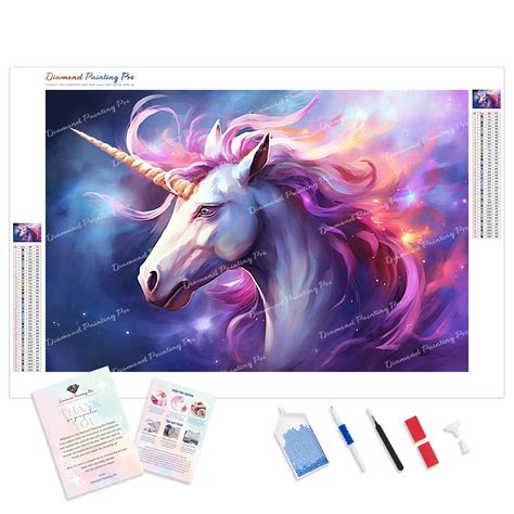 Enchanted Unicorn Diamond Painting Full Drill Diamond Art