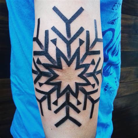 75 Cute Snowflake Tattoo Ideas Express Yourself With Icy Little Marvels