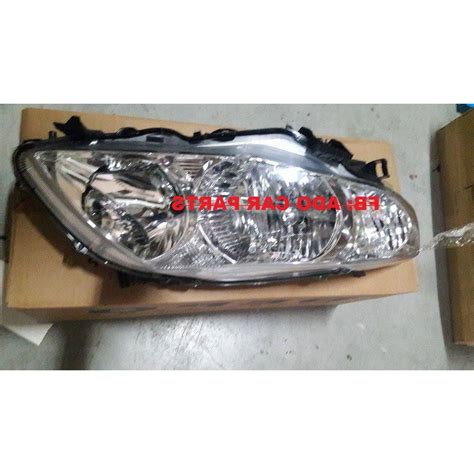 Toyota Corolla ALTIS 2008 2010 E120 Headlight Head Light Head Lamp