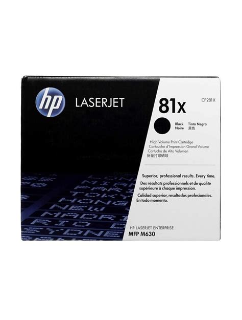 Hp 81x High Yield Black Original Laserjet Toner Cartridge