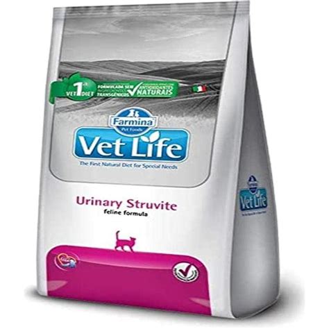 VETLIFE Ração Farmina Vet Life Natural Urinary Struvite Para Gatos