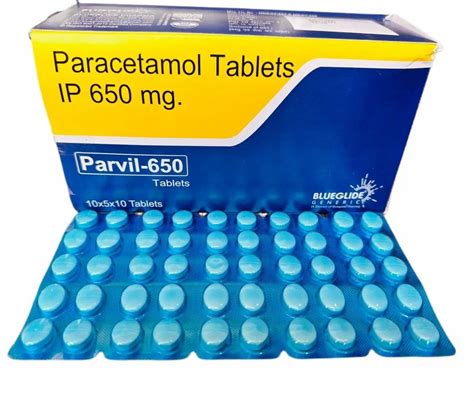 650 Mg Paracetamol Tablets Ip At 22 40 Stripe In Baddi ID