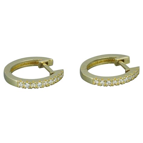 Rainbow Sapphire Diamond Hoop Earrings In 14 Karat Yellow Gold For Sale At 1stdibs