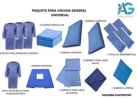 Paquete Para Cirujia General Universal