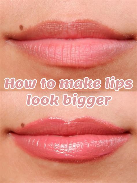 How To Make Your Lips Look Bigger With No Makeup Saubhaya Makeup