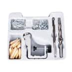 General Tools 76 Piece Aluminum Pocket Hole Jig Kit With Pocket Screws