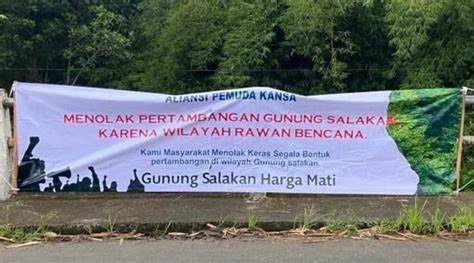 Penolakan Tambang Emas Di Gunung Salakan Banyuwangi Jurnal News