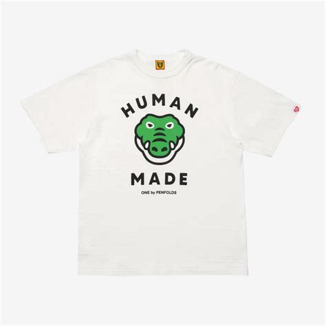 Sasom เสื้อผ้า Human Made X One By Penfolds Crocodile T Shirt White เช็คราคาล่าสุด