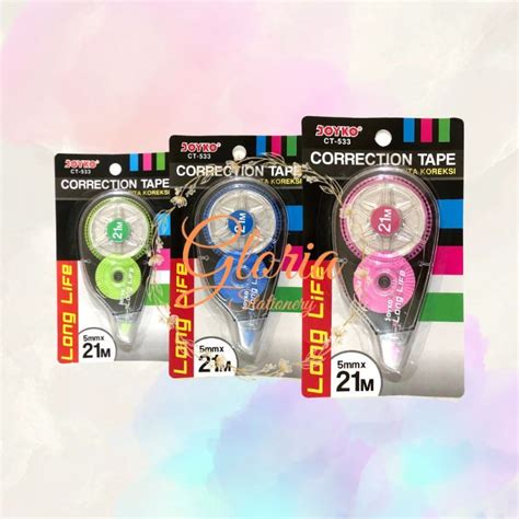 Jual Joyko Correction Pen CT 533 Correction Tape CT 533 Joyko Tip Ex