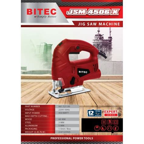 Jual Mesin Gergaji Jigsaw Bitec Jsm X Shopee Indonesia