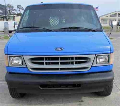 Sell Used 2002 Ford Econoline E 350 Xl Super Duty Extended Cargo Van Very Nice One Owner In