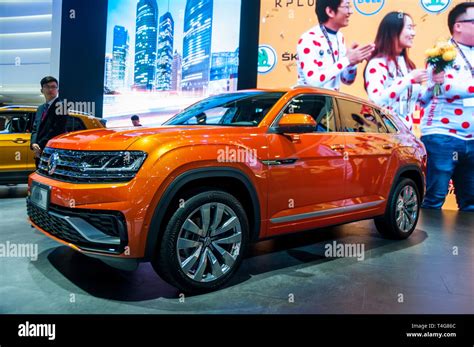 The Volkswagen Atlas Coupe Known In China As The Teramont X Unveiled At