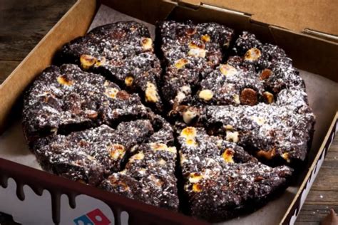Dominos Launch Triple Chocolate Brownie Dessert New Idea