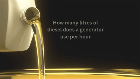 Diesel Generator Efficiency Calculator